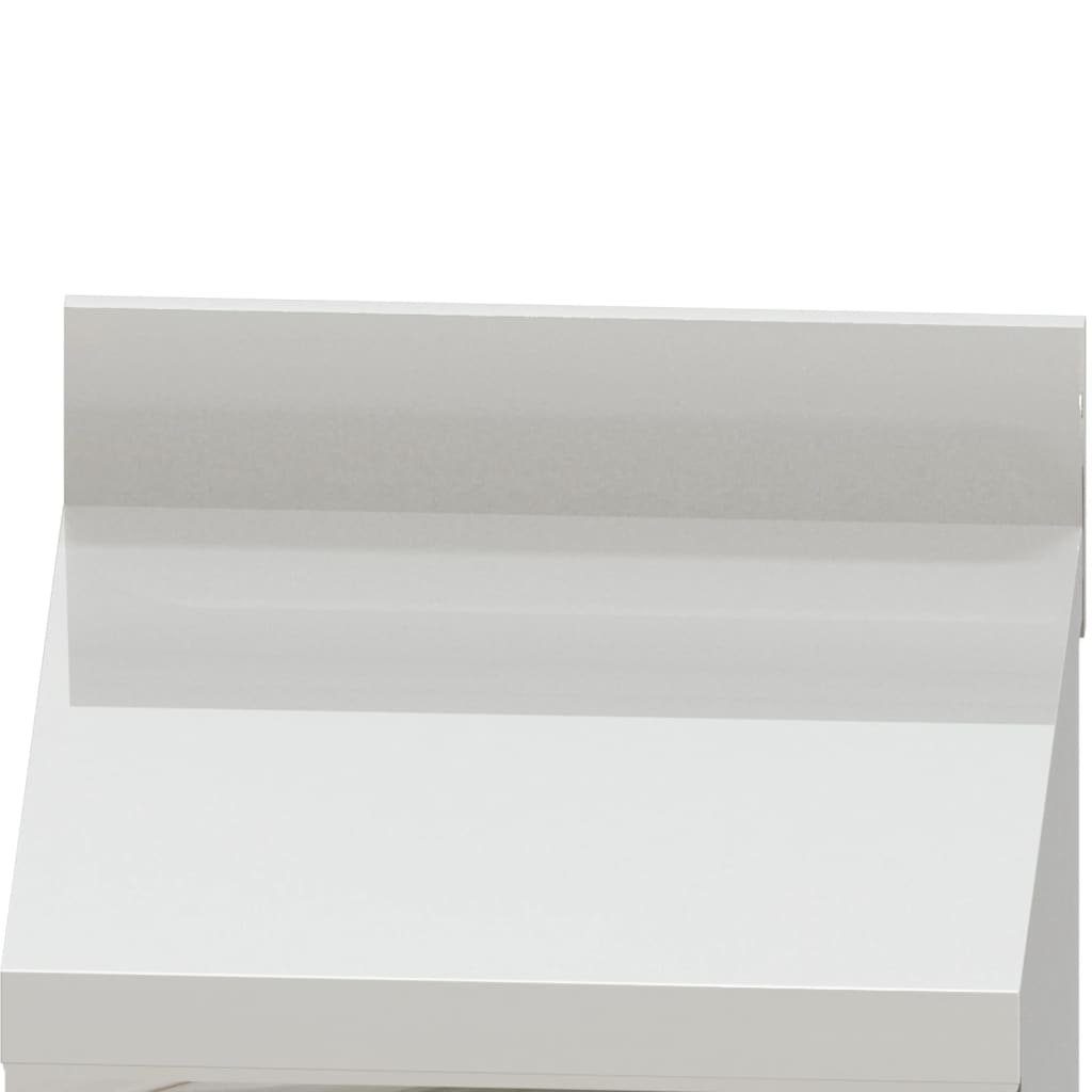 vidaXL Armoires de cuisine commerciale avec 2 tiroirs 2 pcs Inox