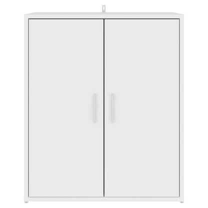 vidaXL Armoire à chaussures Blanc 60x35x70 cm Aggloméré