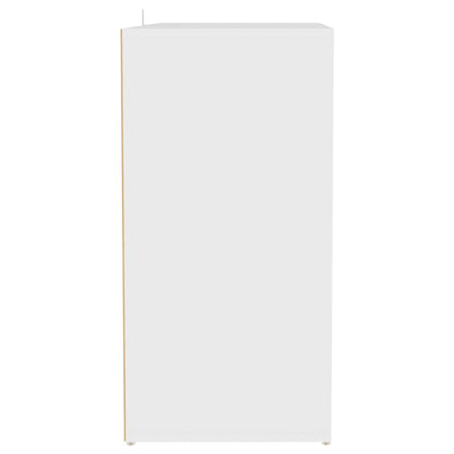 vidaXL Armoire à chaussures Blanc 60x35x70 cm Aggloméré