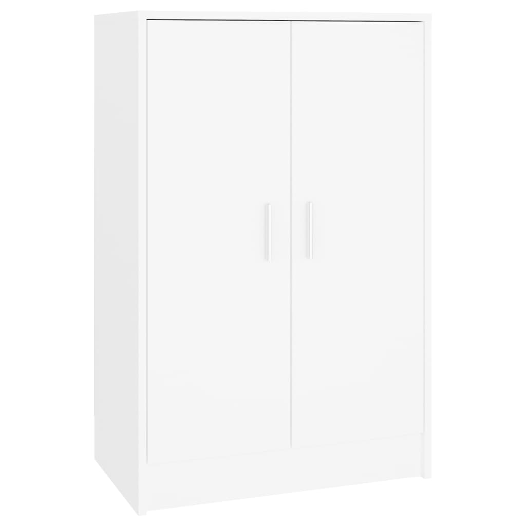 vidaXL Armoire à chaussures Blanc 60x35x92 cm Aggloméré