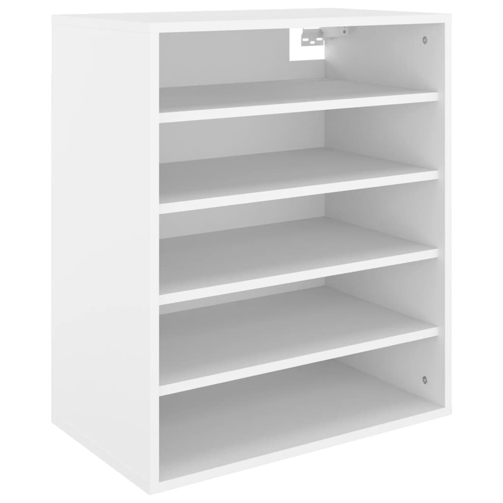 vidaXL Armoire à chaussures Blanc 60x35x70 cm Aggloméré