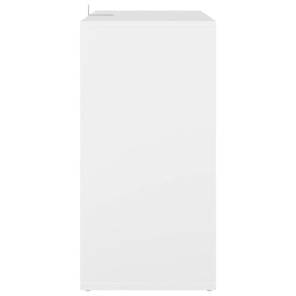 vidaXL Armoire à chaussures Blanc 60x35x70 cm Aggloméré