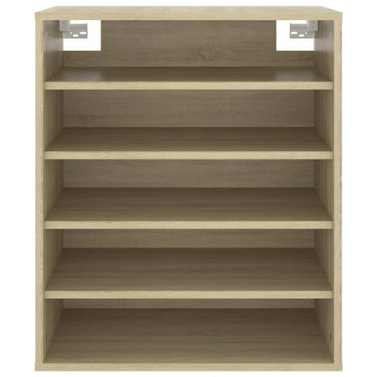 vidaXL Armoire à chaussures Chêne sonoma 60x35x70 cm Aggloméré