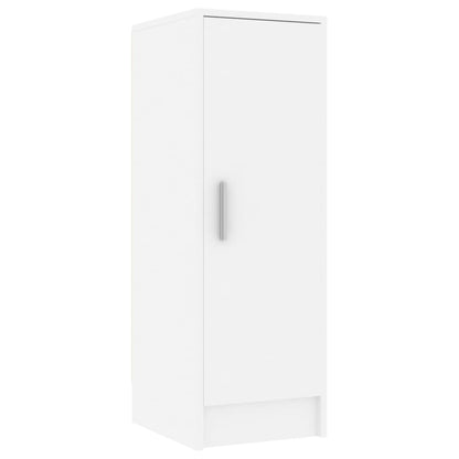 vidaXL Armoire à chaussures Blanc 32x35x92 cm Aggloméré