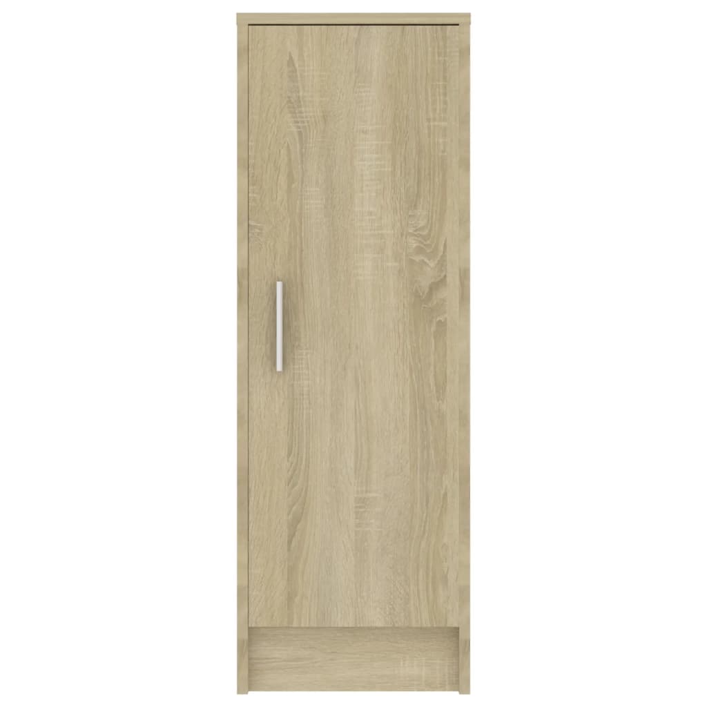 vidaXL Armoire à chaussures Chêne Sonoma 32x35x92 cm Aggloméré