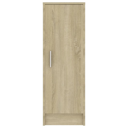 vidaXL Armoire à chaussures Chêne Sonoma 32x35x92 cm Aggloméré