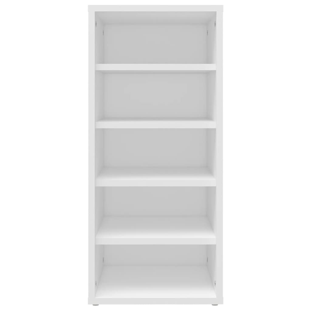 vidaXL Armoire à chaussures Blanc 31,5x35x70 cm Aggloméré