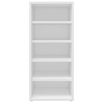 vidaXL Armoire à chaussures Blanc 31,5x35x70 cm Aggloméré