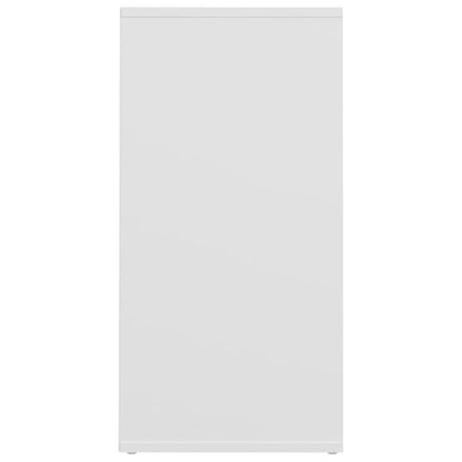 vidaXL Armoire à chaussures Blanc 31,5x35x70 cm Aggloméré