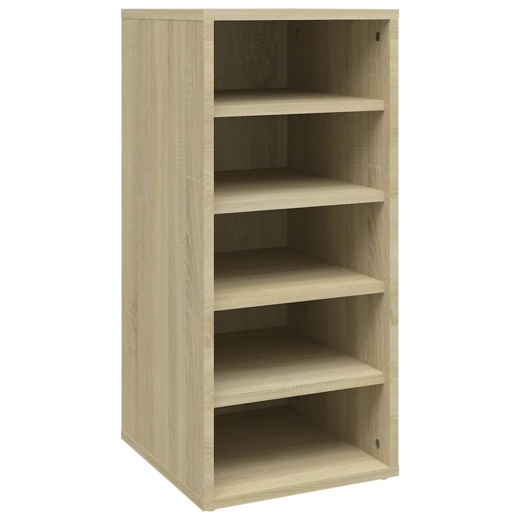 vidaXL Armoire à chaussures Chêne Sonoma 31,5x35x70 cm Aggloméré