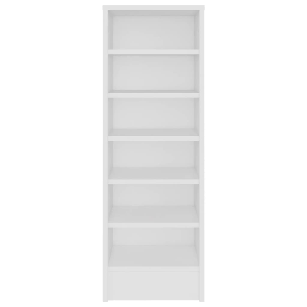 vidaXL Armoire à chaussures Blanc 31,5x35x90 cm Aggloméré
