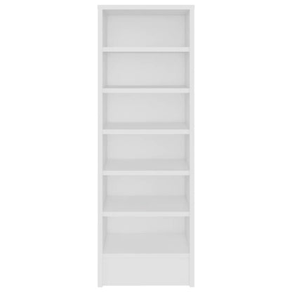 vidaXL Armoire à chaussures Blanc 31,5x35x90 cm Aggloméré