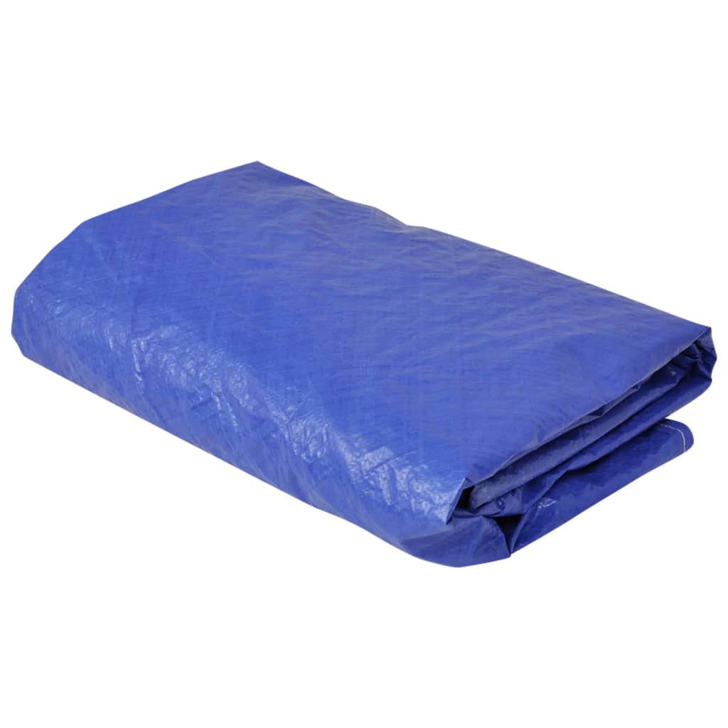 vidaXL Couvertures de piscine 2 pcs PE Ronde 460 cm 90 g/m²