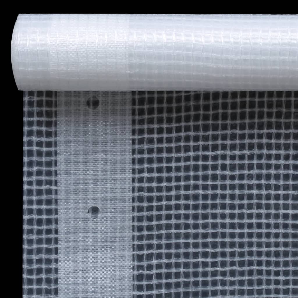 vidaXL Bâches Leno 2 pcs 260 g/m² 1,5x20 m Blanc