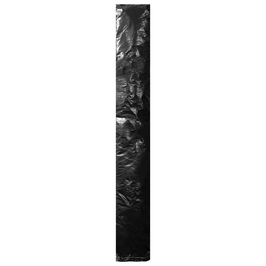vidaXL Housses de parasol avec fermeture éclair 2 pcs PE 250 cm