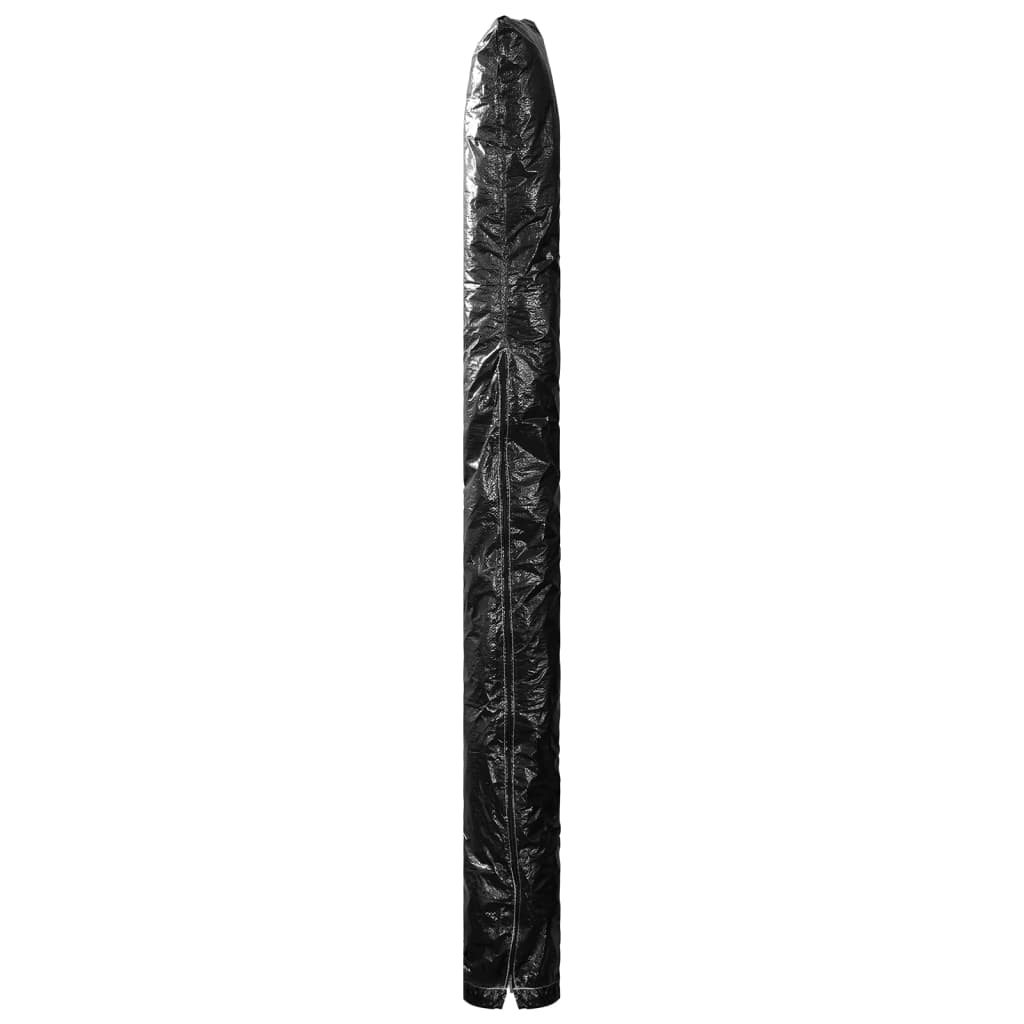 vidaXL Housses de parasol avec fermeture éclair 2 pcs PE 250 cm