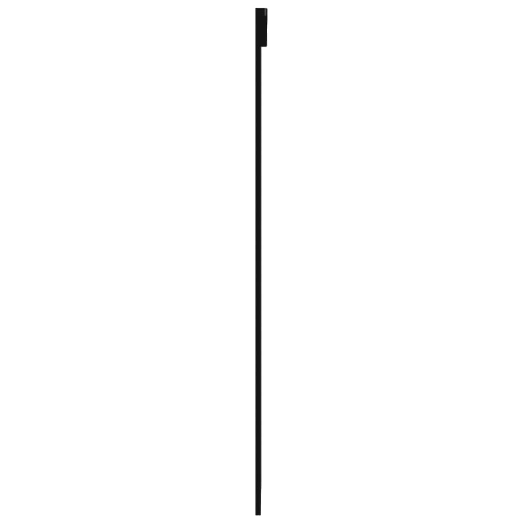 vidaXL Porte coulissante et quincaillerie Verre ESG/Aluminium 76x205cm