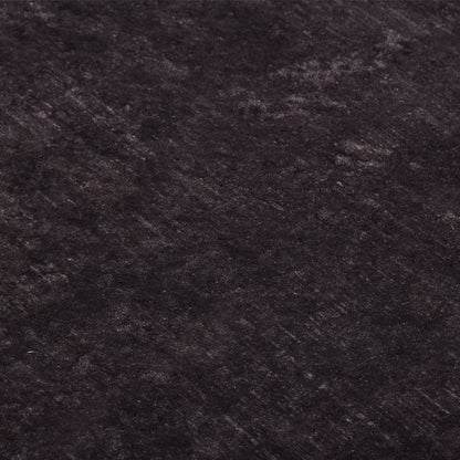 vidaXL Tapis lavable antidérapant 120x180 cm Noir et doré