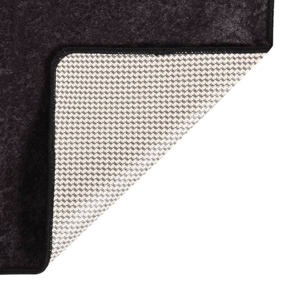 vidaXL Tapis lavable antidérapant 80x300 cm Anthracite