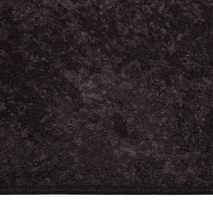 vidaXL Tapis lavable antidérapant 120x180 cm Anthracite