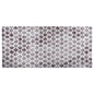 vidaXL Tapis lavable antidérapant 80x300 cm Multicolore