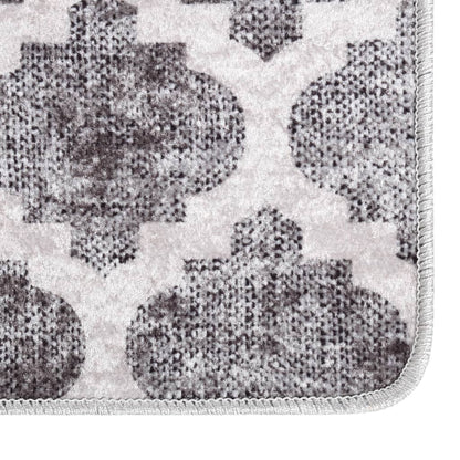 vidaXL Tapis lavable antidérapant 120x180 cm Multicolore