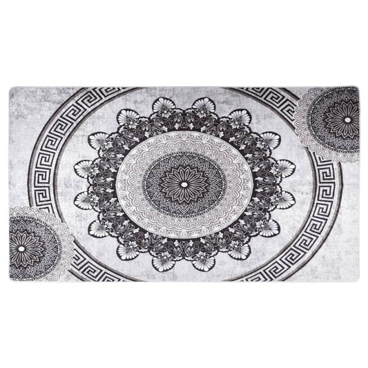 vidaXL Tapis lavable antidérapant 190x300 cm Multicolore