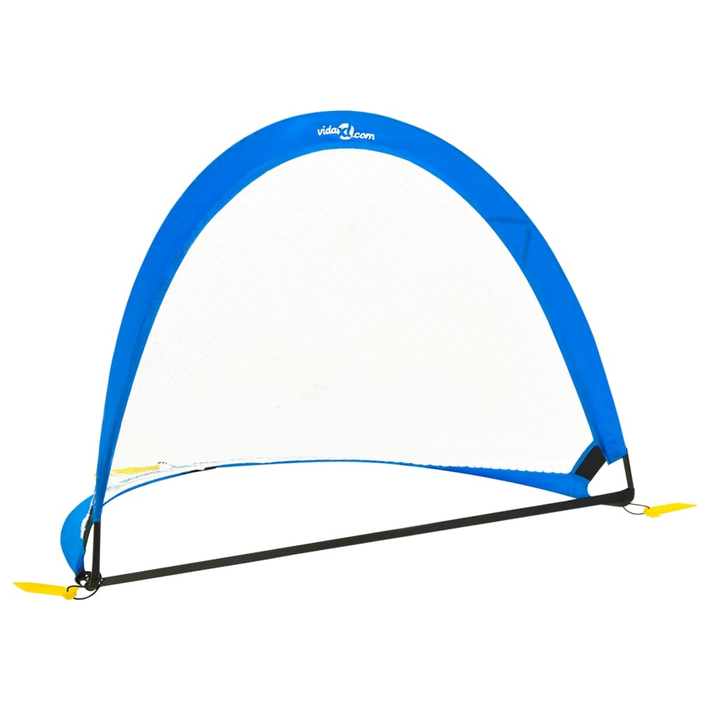 vidaXL Buts de football pour enfant avec sac 2 pcs 119x82x84,5 cm
