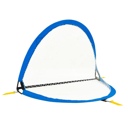 vidaXL Buts de football pour enfant avec sac 2 pcs 119x82x84,5 cm