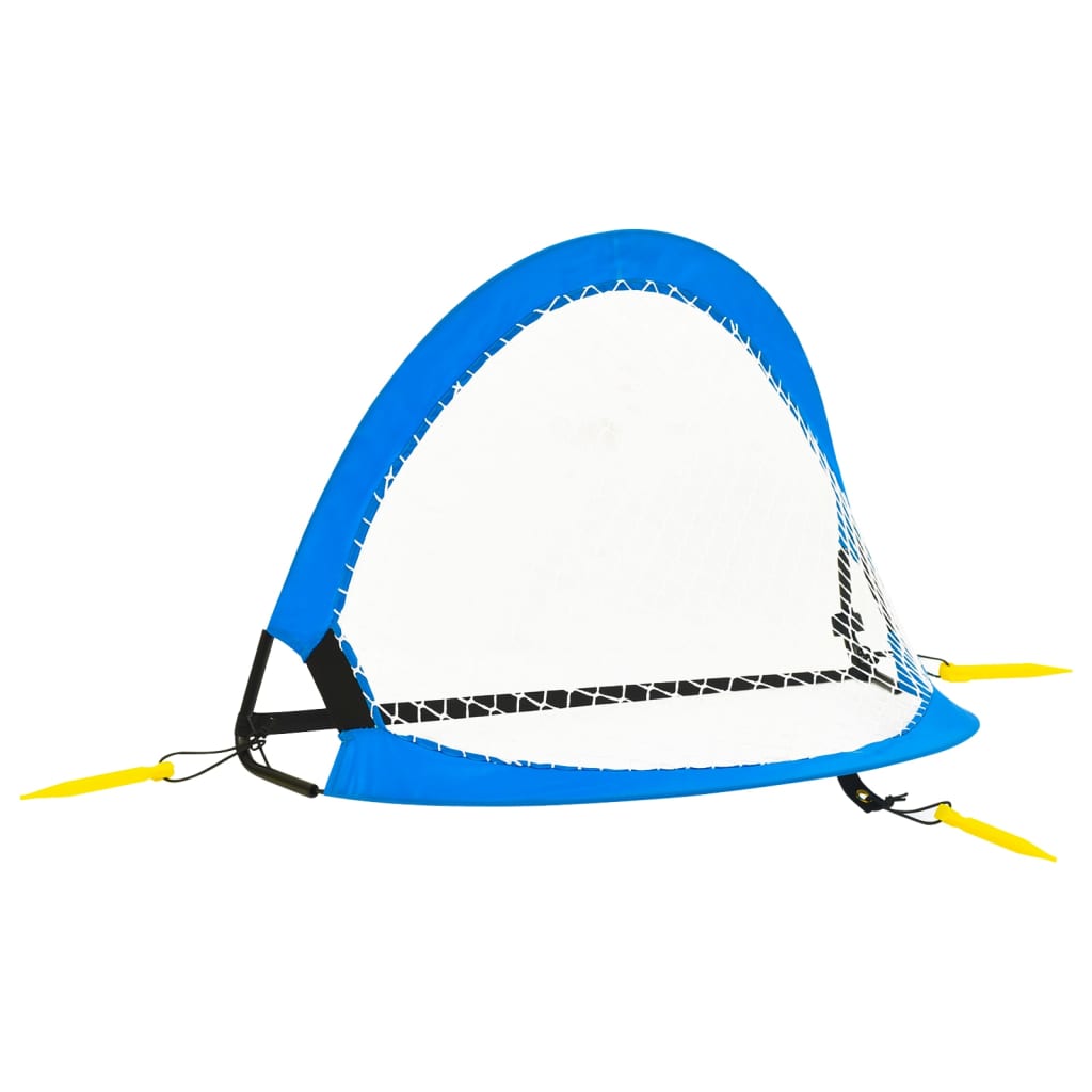 vidaXL Buts de football pour enfant avec sac 2 pcs 75,5x46x48 cm