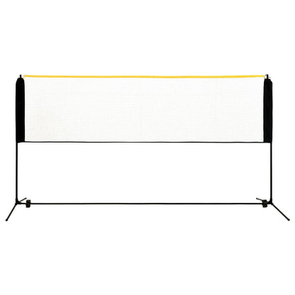 vidaXL Filet de badminton réglable 300x103x94-158 cm Métal