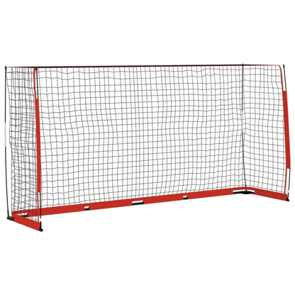 vidaXL But de football 366,5x91x183 cm Acier