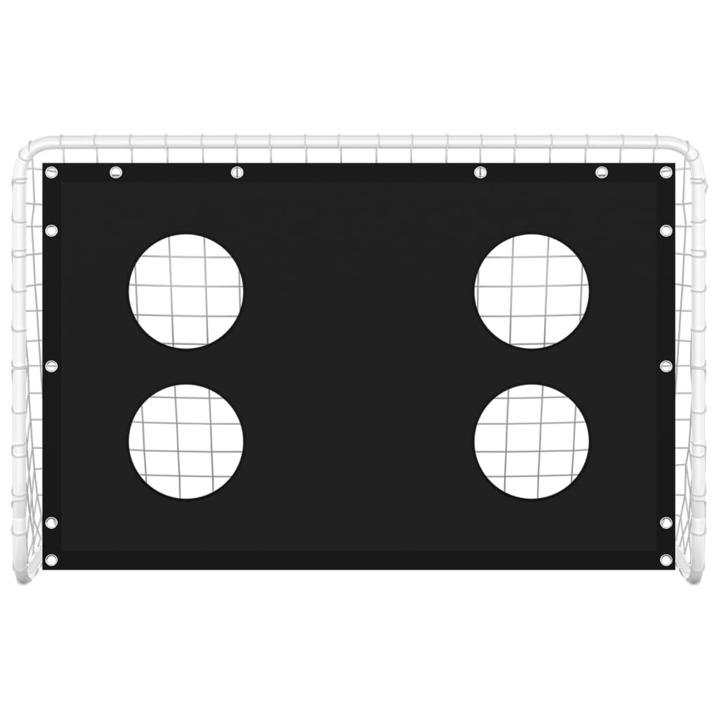 vidaXL Filet d'entraînement pour but de football 184x61x122 cm