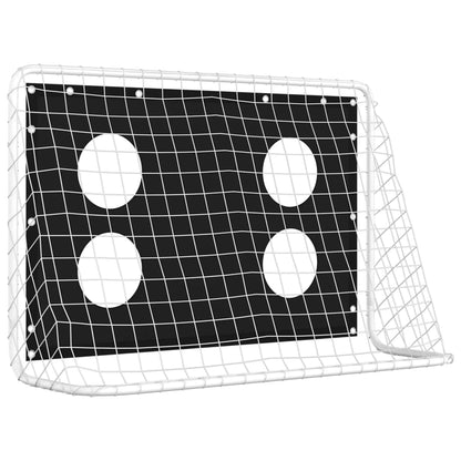 vidaXL Filet d'entraînement pour but de football 184x61x122 cm