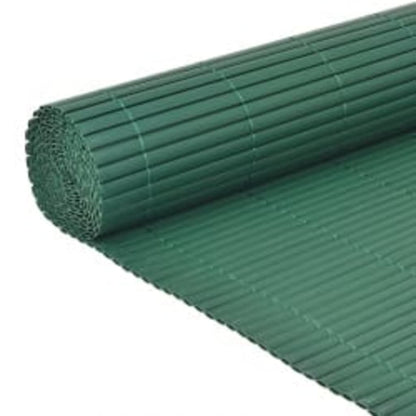 vidaXL Clôture de jardin double face 90x400 cm Vert