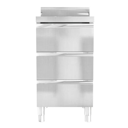 vidaXL Armoires de cuisine commerciale 2 pcs Acier inoxydable