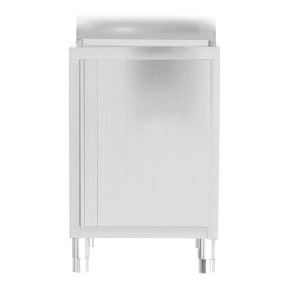 vidaXL Armoires de cuisine commerciale 2 pcs Acier inoxydable