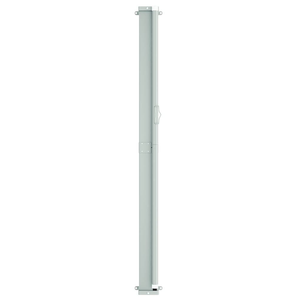 vidaXL Auvent latéral rétractable de patio 220x600 cm Gris