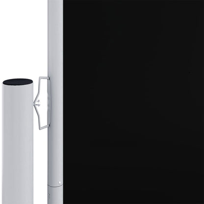 vidaXL Auvent latéral rétractable Noir 180x600 cm