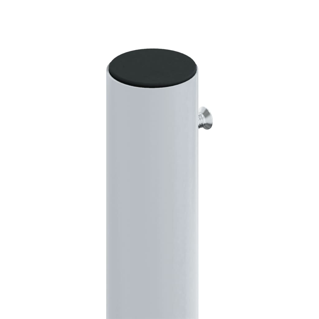 vidaXL Auvent latéral rétractable Marron 220x600 cm