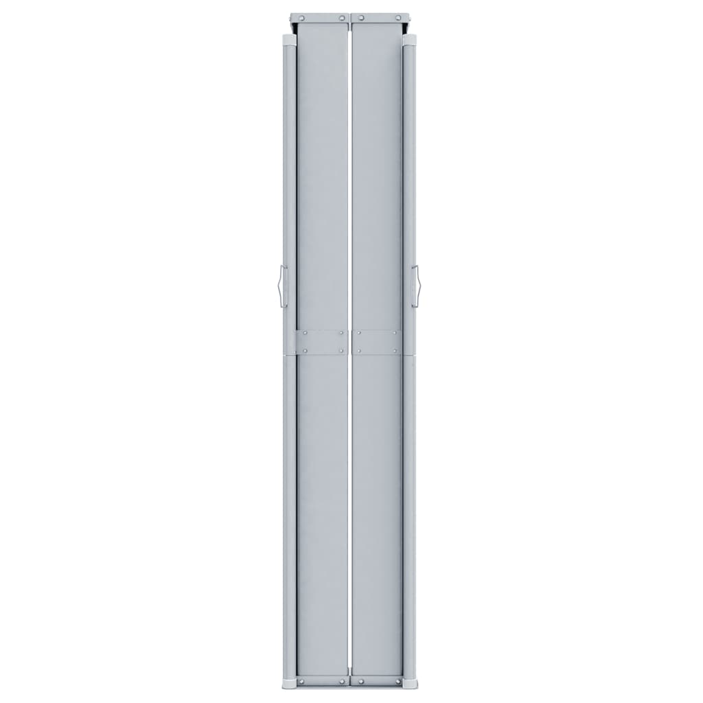 vidaXL Auvent latéral rétractable Bleu 220x600 cm