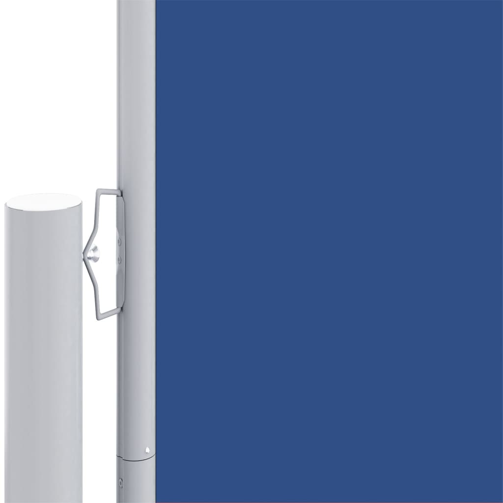 vidaXL Auvent latéral rétractable Bleu 220x1000 cm