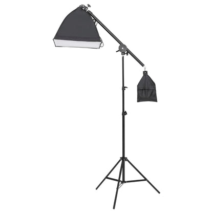 vidaXL Kit d'éclairage de studio avec trépied et boîte à lumière