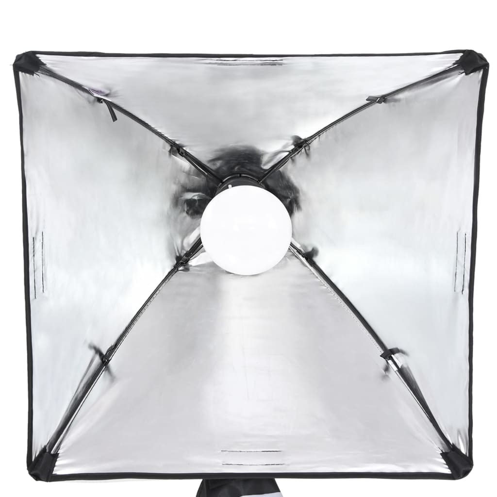 vidaXL Kit d'éclairage de studio avec trépied et boîte à lumière