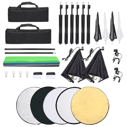vidaXL Kit d'éclairage de studio photo