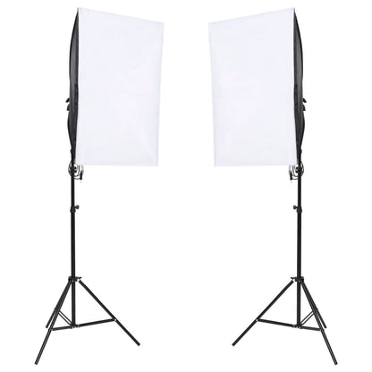 vidaXL Lampes de studio professionnelles 2 pcs 40x60 cm