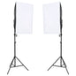 vidaXL Lampes de studio professionnelles 2 pcs 40x60 cm