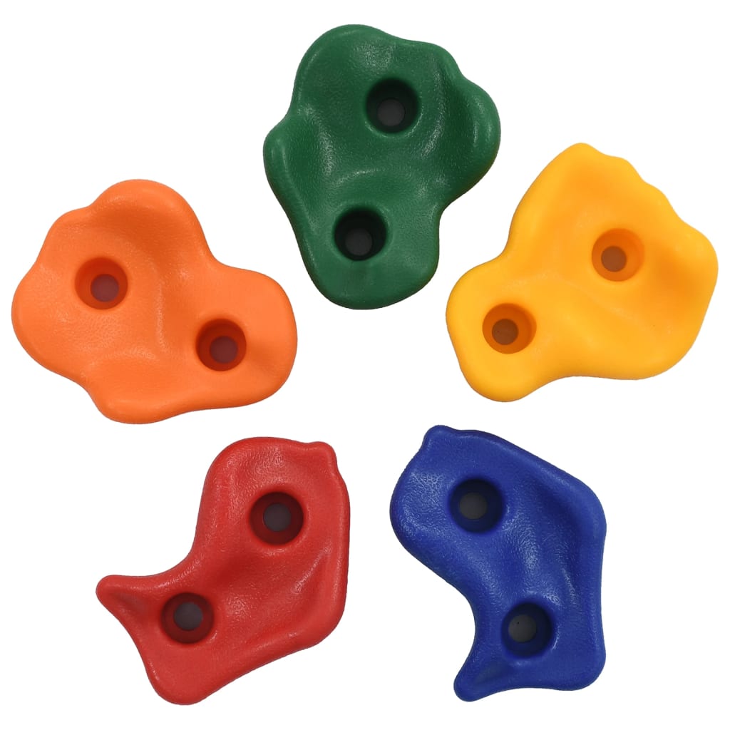 vidaXL Pierres d'escalade 30 pcs PE Multicolore