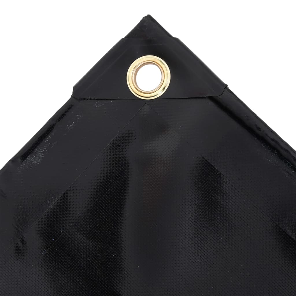 vidaXL Bâche de protection 650 g/m² 3x3 m Noir