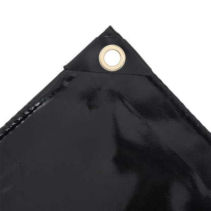 vidaXL Bâche de protection 650 g/m² 3x4 m Noir